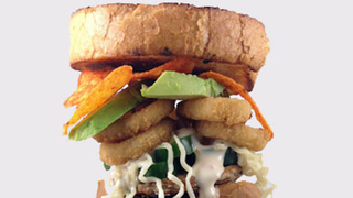 Ridiculous alphabet sandwich has a different ingredient for each letter